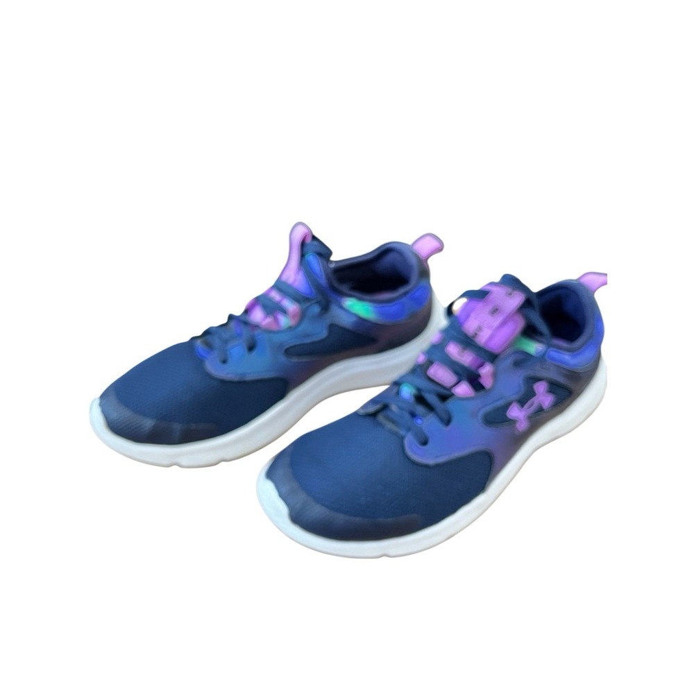 Under Armour GPS Infinity Slip On Sneakers Youth 5.5Y Blue Athletic Shoes